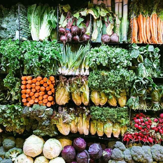 Verduras e Folhas (unid.)